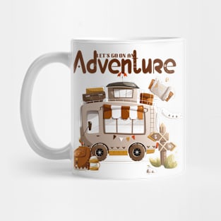 Let's Go On An Adventure Tee! Mug